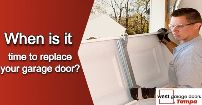 Read more about the article When is it time to replace your garage door?